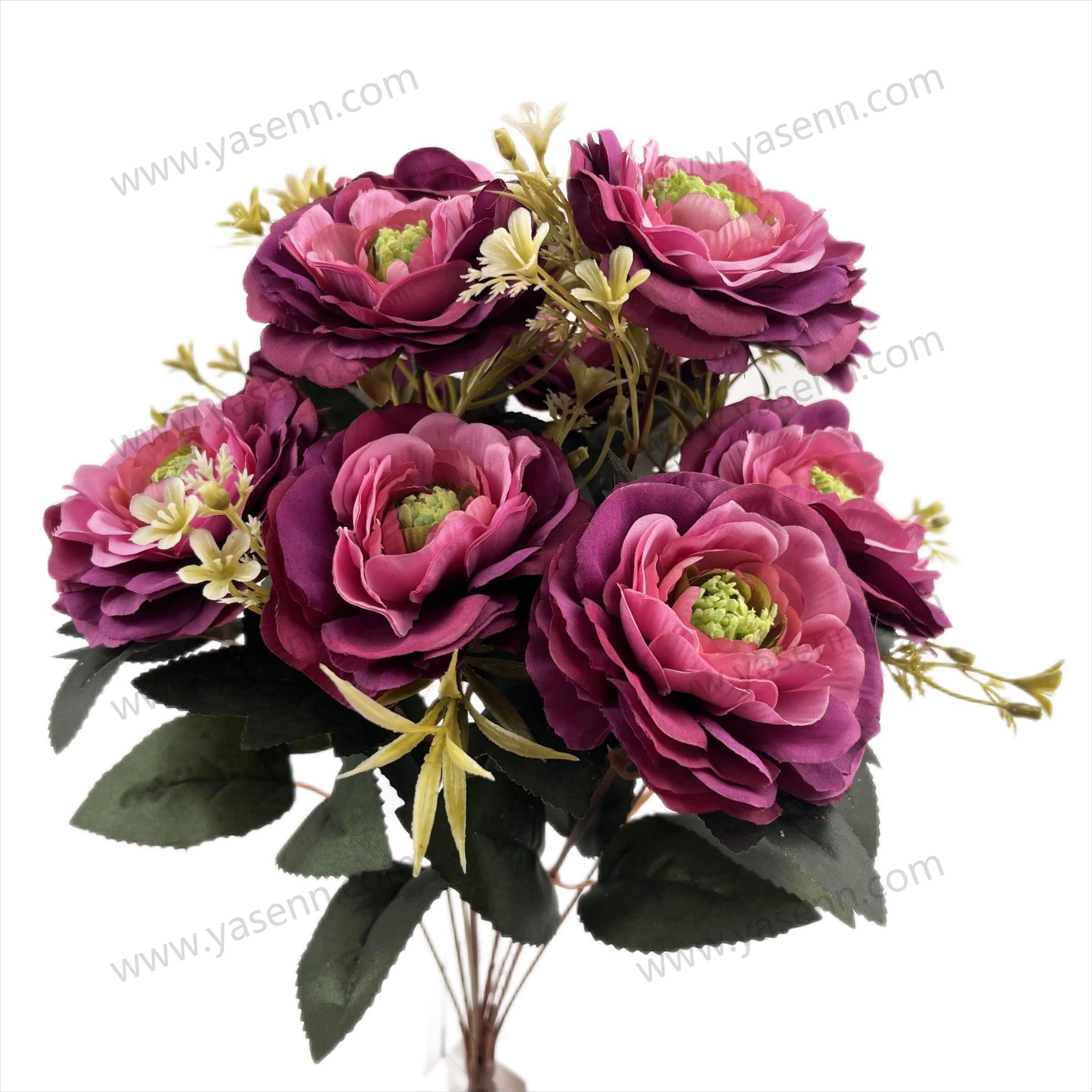 48CM 10 LOTUS artificial bouquet YSZ19114