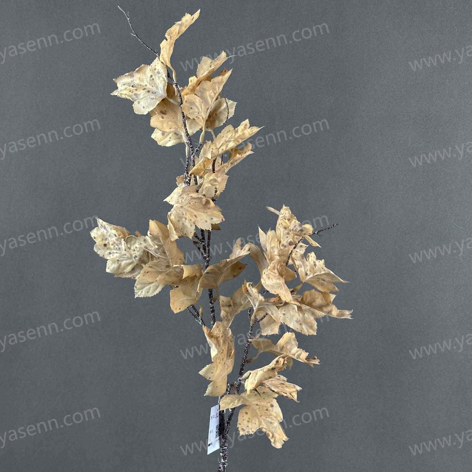 92CM SINGLE STEM OF MAPLE LEAVES YSL24039