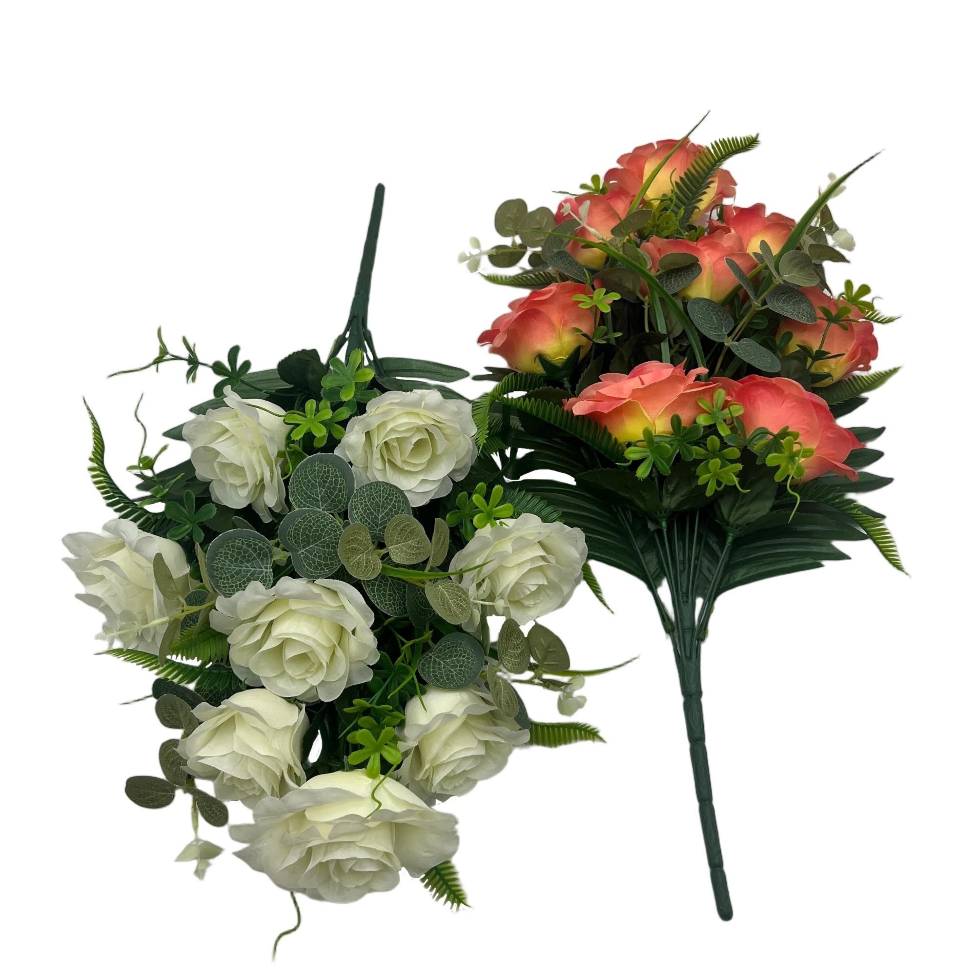  Rose Bouquet Height 52cm/ 12 Branches  YSF25015
