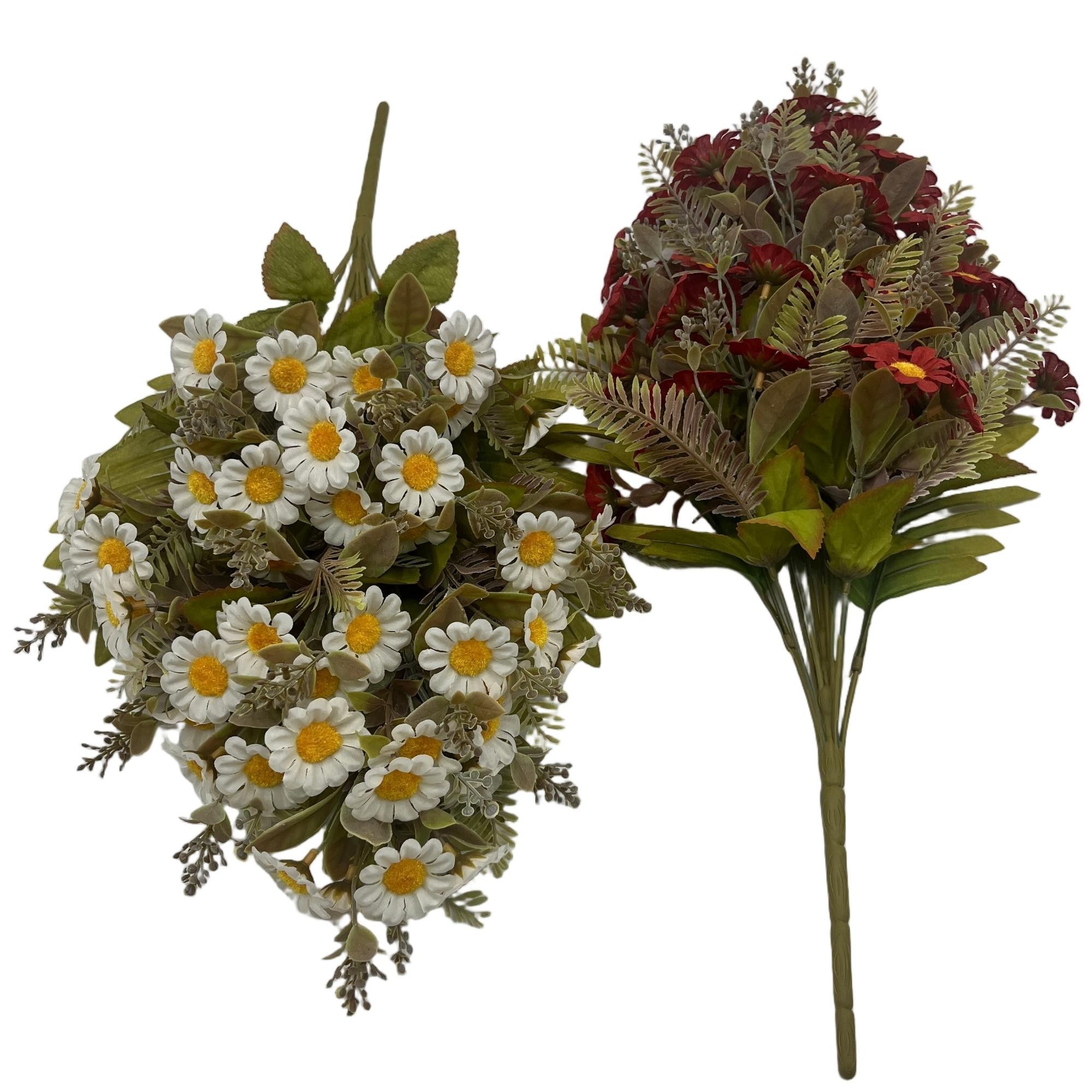 Artificial Chrysanthemum Bouquet 56cm Tall 12 Branches  YSF25022