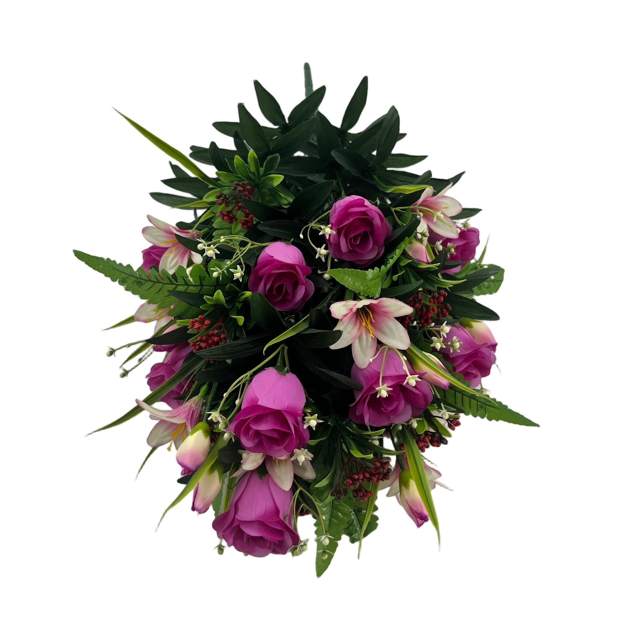 Artificial Rose Bouquet 71cm Tall 36 Branches  YSB25242