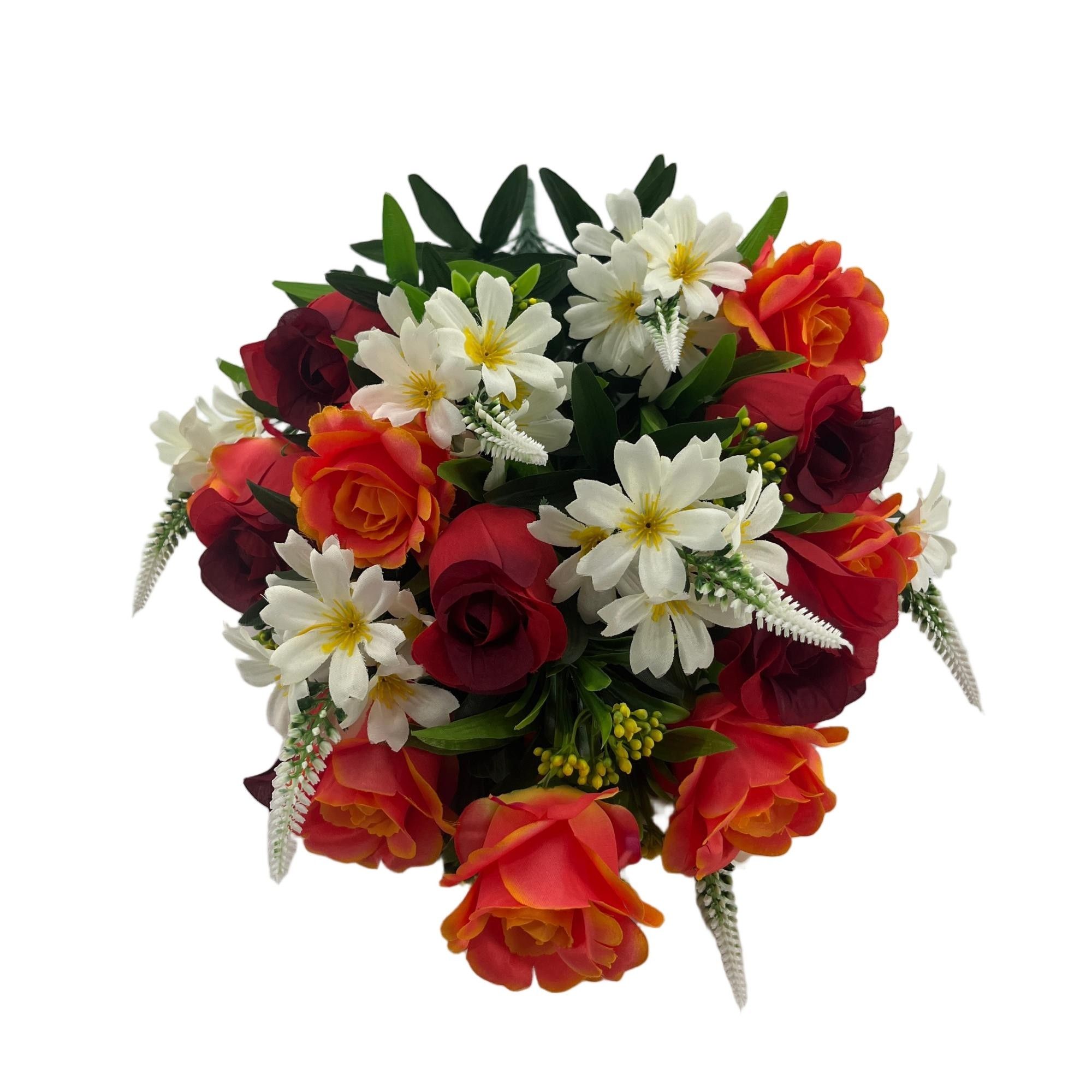  Artificial Rose Bouquet 73cm Tall 36 Branches YSB25241 