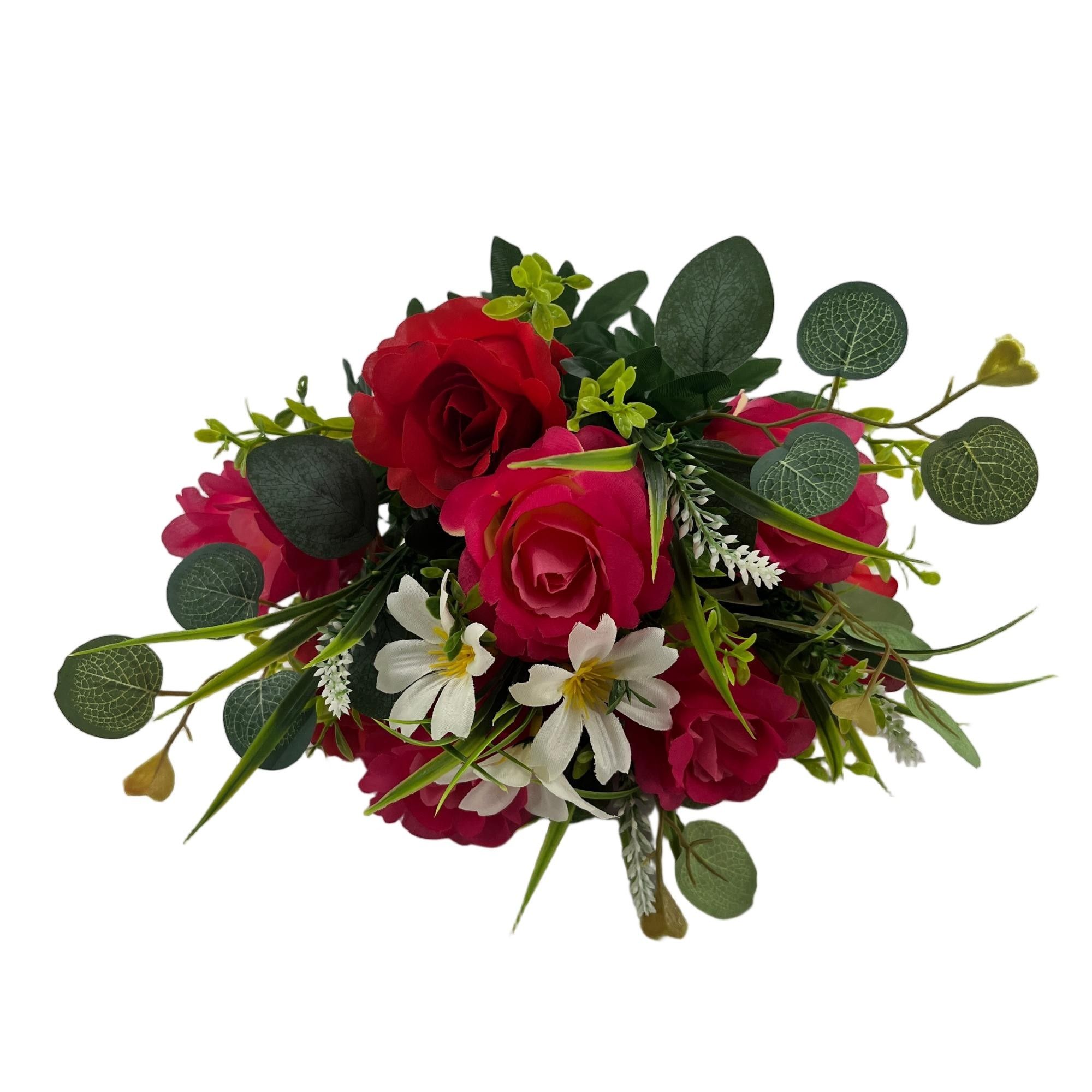 Artificial Rose Bouquet 50cm Tall 14 Branches  YSB25219
