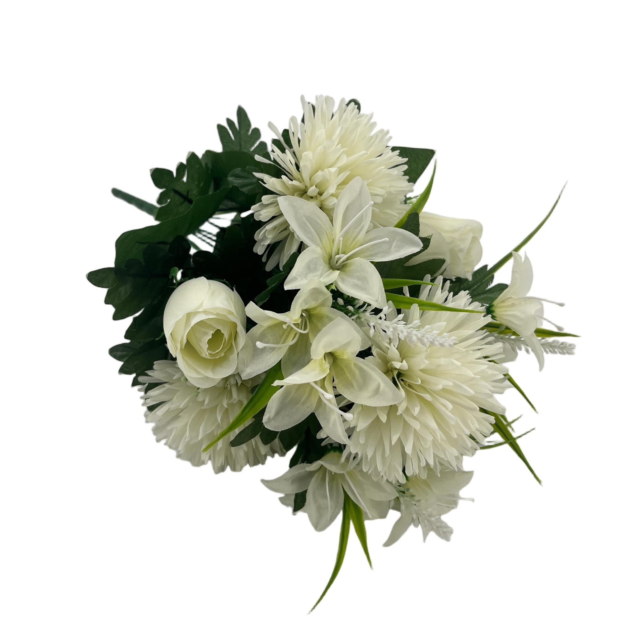 Chrysanthemum Bouquet 42cm Tall 10 Branches  YSB25215