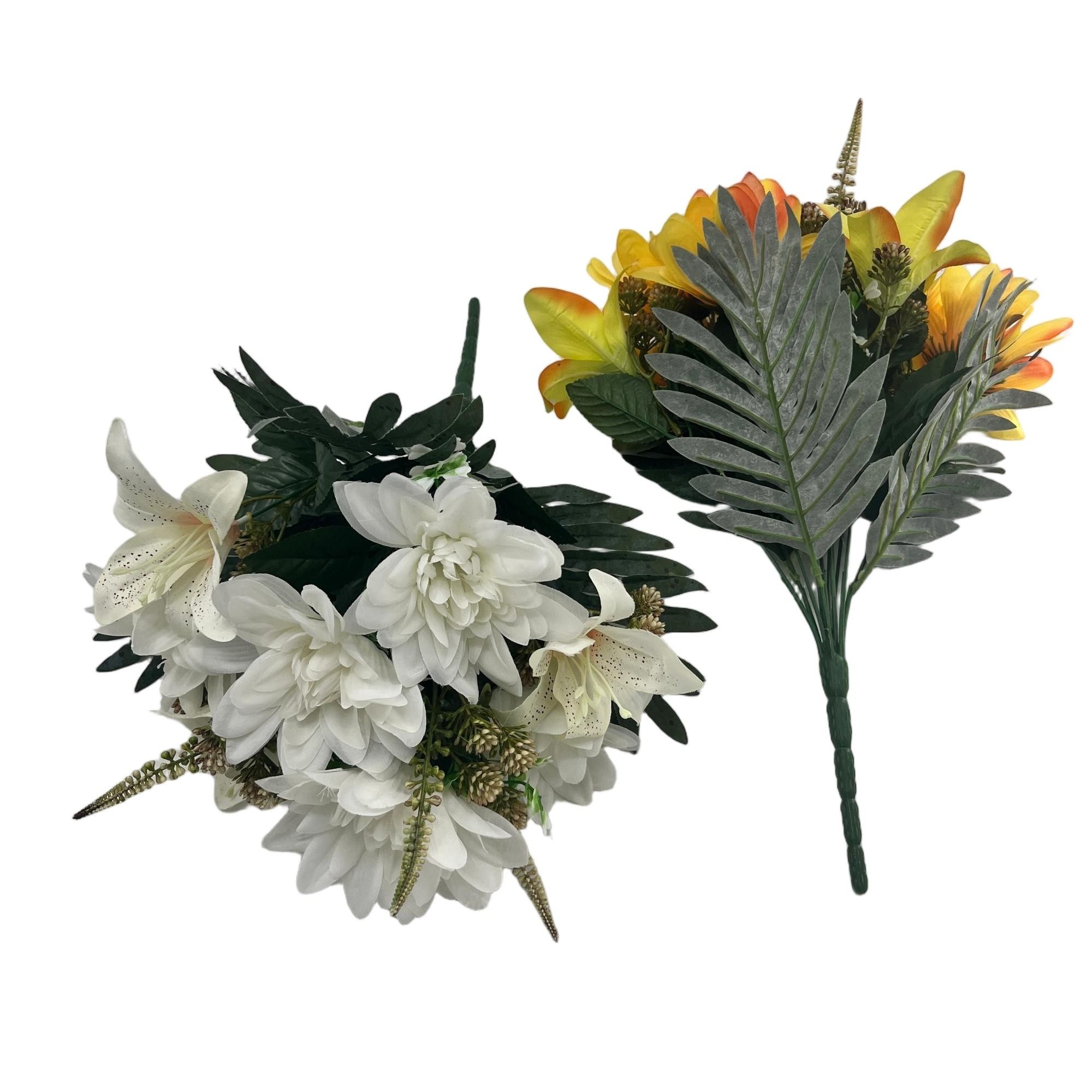  Artificial Dahlia Bouquet 47cm Tall  YSB25154