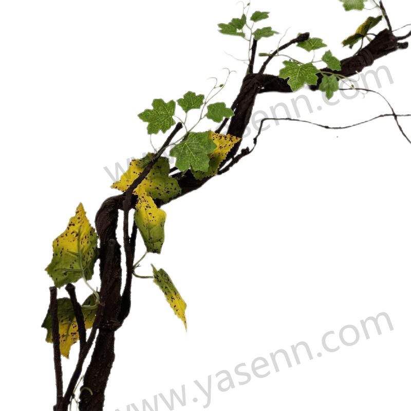 YSG23019 HEIGHT  130CM/5 BRANCHES GRAPE LEAVES VINE/ FOAM/10  LEAVES artificial plant