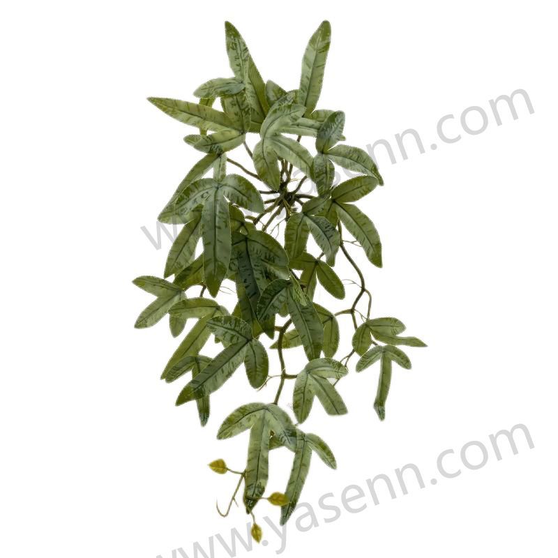 YSG23088 HEIGHT  46CM/ BIRD'S NEST FERN/ RUBBERIZED FABRIC/29  LEAVES artificial plant