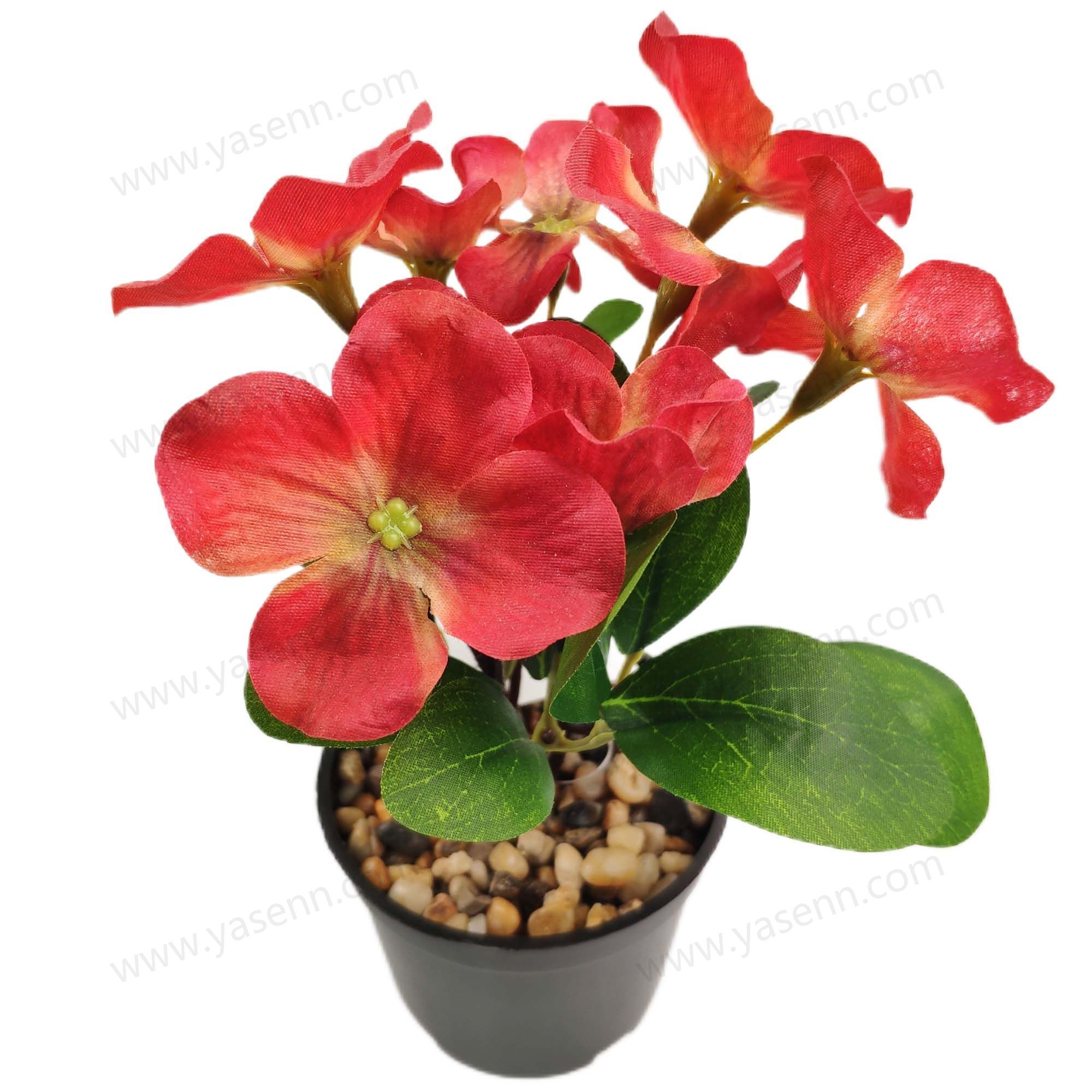 HEIGHT 20CM   9PCS FLOWERS  1 LAYERS YSM23089