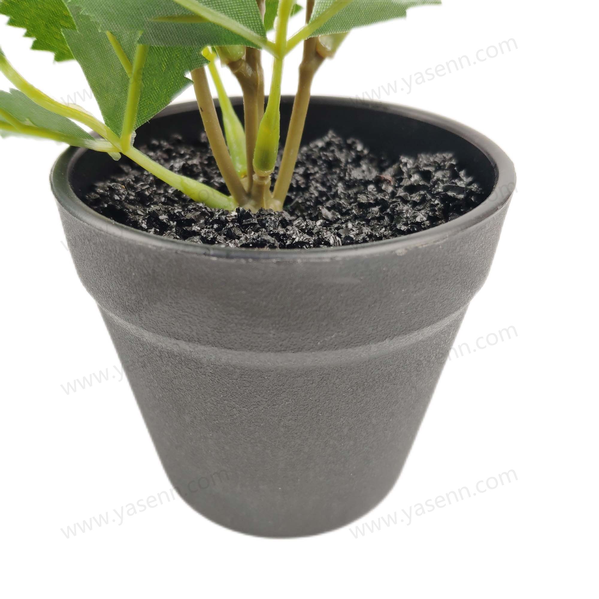 HEIGHT 18CM 3PCS FLOWERS/2 LAYERS YSM23094