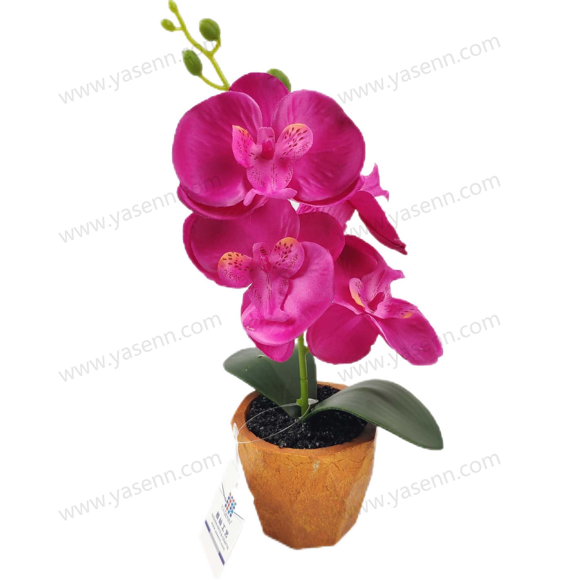 HEIGHT 31CM 4PCS FLOWERS  DIA 9.5CM  3 LAYERS  YSM23168