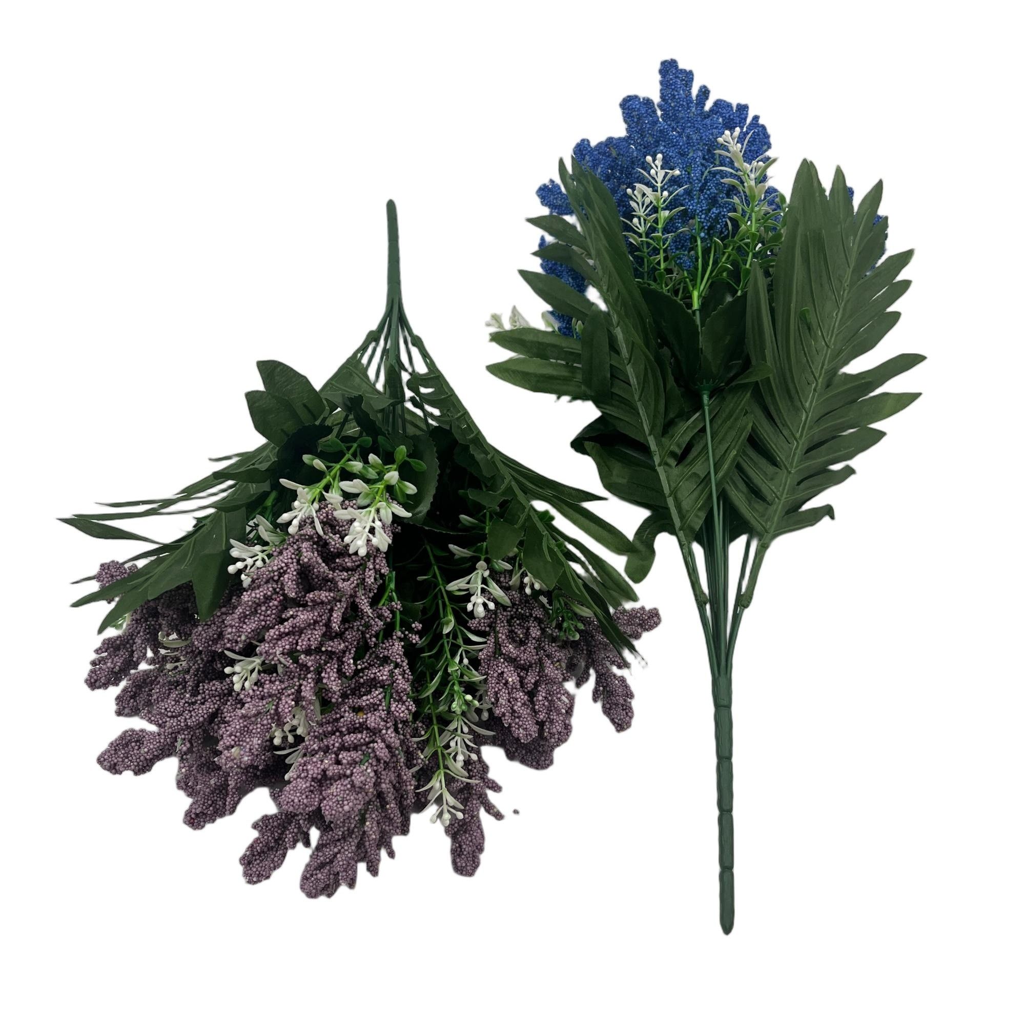 Premium Artificial Ruscus Grass Bouquet 10 Realistic Stems YSB25102