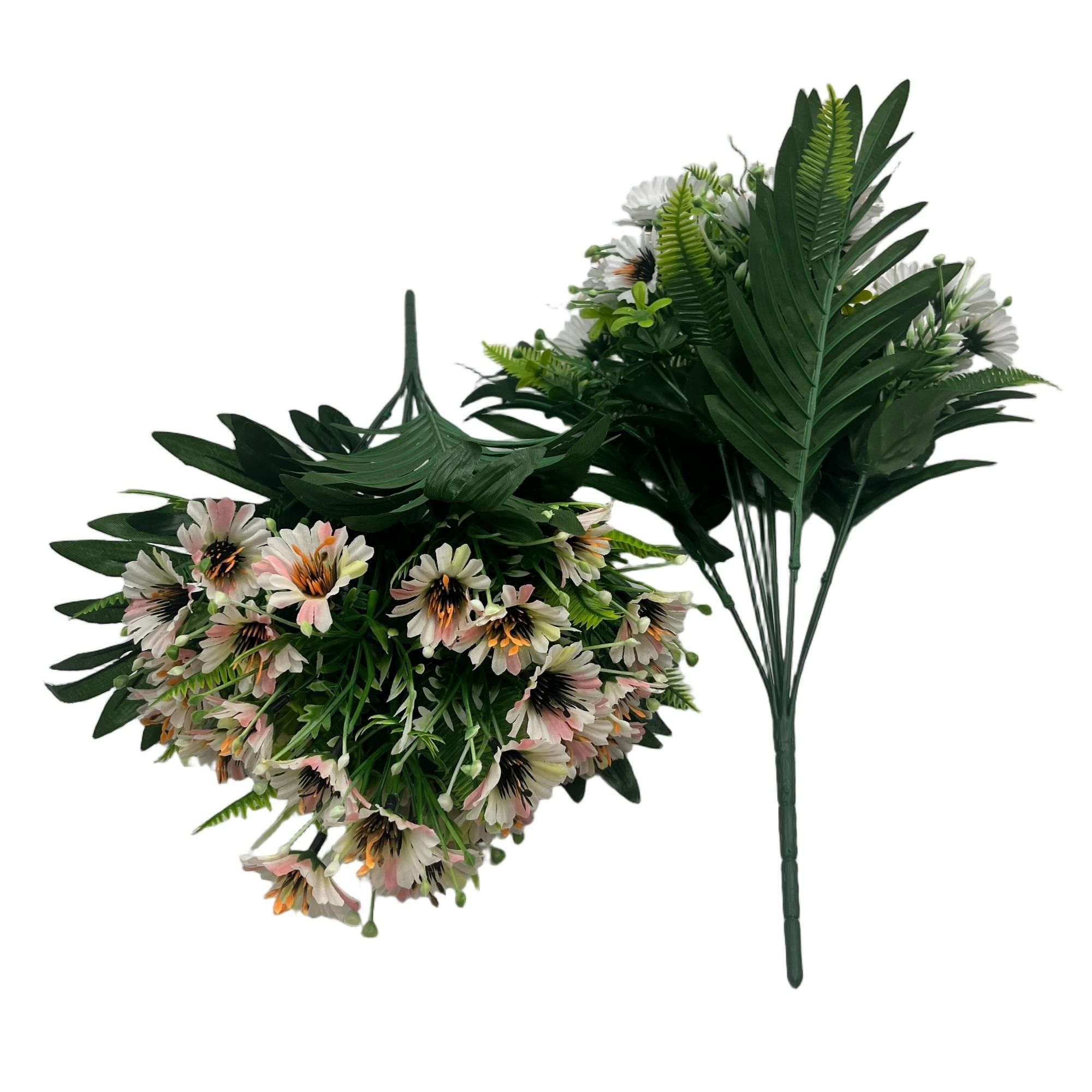Lush Flower Bush Bouquet 10 Stems 40cm Tall YSB25079